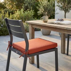 VivaGarden Cuscino Seduta Real Arancione 40x40x4 cm Sfoderabile e Idrorepellente - CU805811