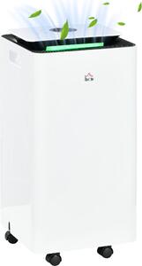 DecHome Deumidificatore 12 Litri 5 Modalit 2 Velocit e Timer da 24h colore Bianco e Nero - DCH-821214B