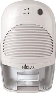 Niklas Deumidificatore Portatile per la casa muffa 0,6 Litri in 24 Ore Tanica 1,5 Litri - 503370 Dry 1500