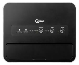 QLIMA Deumidificatore Portatile per la casa muffa 12 Litri in 24 Ore Tanica 2 Litri colore Bianco - D 812
