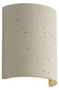 Lampada da parete Japandi Beige 2 luci - Travi