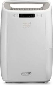 De Longhi Deumidificatore Portatile per la casa muffa 14 Litri In 24 Ore Tanica 2.1 Litri Tasciugo AriaDry Multi colore Bianco - DEXD214RF