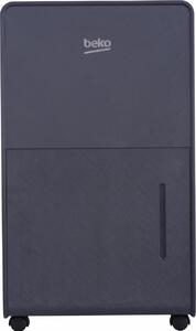 Beko Deumidificatore Portatile per la casa muffa 20 Litri in 24 Ore Tanica 3.8 Litri R290 con Timer colore Grigio Satinato - BDPM020