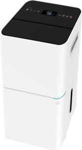 QLIMA Deumidificatore Portatile per la casa muffa 20 Litri in 24 Ore Tanica 3.8 Litri con Timer colore Bianco - D 820 A SMART