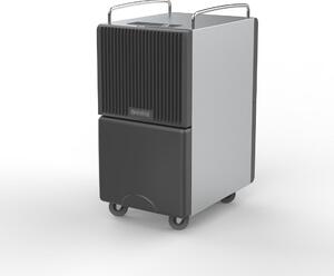 OLIMPIA SPLENDID Deumidificatore Portatile per la casa muffa 40 Litri in 24 Ore Tanica 8 Litri scocca acciaio inox - 02107 SECCOPROF 40 P