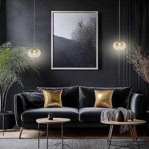 Lampada a sospensione Vaso Milagro Lighting, Crema / Ambra, Soggiorno / Sala da pranzo, Vetro, Moderno, Lampada a sospensione
