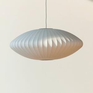 HAY Lampada a sospensione Nelson Saucer Bubble, dimmerabile, Bianco / Opale, Soggiorno / Sala da pranzo, Plastica, Design, Lampada a sospensione