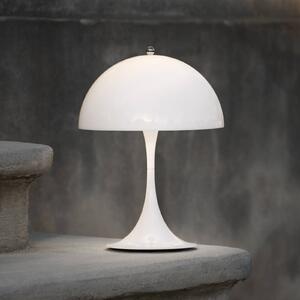 Louis Poulsen Lampada da tavolo a LED Panthella 250, dimmerabile, Bianco / Opale, Soggiorno / Sala da pranzo, Plastica, Moderno, Lampada da tavolo LED
