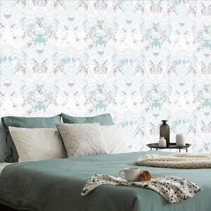Carta da parati – Fiori vintage