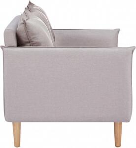 DecHome Divano 3 Posti Scandinavo in Tessuto Dimensioni 188x82x84 cm colore Beige - Ibiza