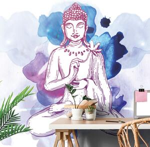 Carta da parati – Illustrazione di Buddha