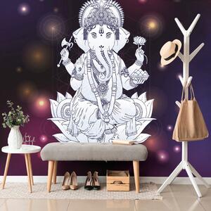 Carta da parati – Buddha Ganesh buddista