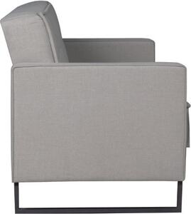 DecHome Divano Letto 3 Posti Moderno Vano Contenitore in Velluto Dimensioni 210x85x87 cm colore Grigio - Legen
