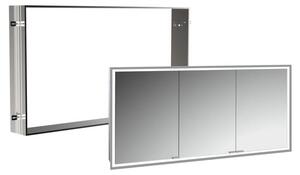 Specchio da bagno Kronenbach Cube 2.0, 140 cm, con telaio integrato, 3 ante