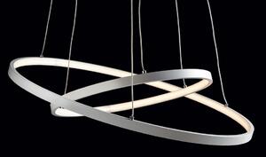 ANELLI 2 SOSPENSIONE A LAMPADARIO MODERNO DI COLORE BIANCO LED 32W 3000K DI ILLUMINANDO