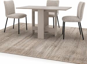 Tavolo Salvaspazio Consolle Allungabile 30-130x76 cm Artemio in Legno Sabbia