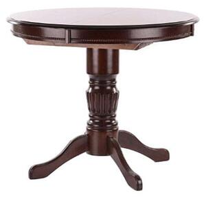 Tavolo da pranzo pieghevole MELVIN - 90x90, noce scuro