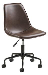 Sedia da ufficio marrone scuro Monaco – House Nordic