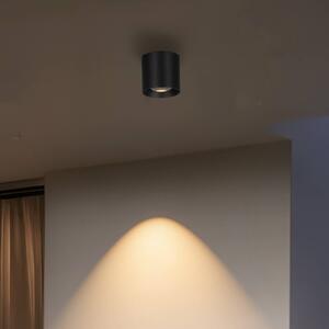 LCD Plafoniera LED da esterni 5172, grafite, 9 cm, metallo, IP54 CCT 5172, Nero, Alluminio, Moderno, Plafoniere LED