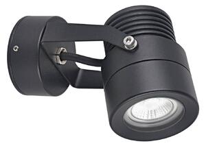 LCD Applique da esterni 5119, dimmerabile, Nero, Alluminio, Moderno, Applique da esterni