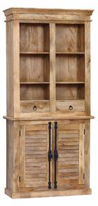 AROLD - mobile in legno di mango con 2 ante e 2 cassetti