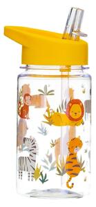 Borraccia per bambini con cannuccia Drink Up Safari, 400 ml Savannah Safari - Sass & Belle