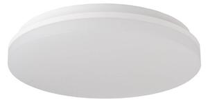 The Light Group Plafoniera soffitto OMEGA, dimmerabile, Bianco / Opale, Soggiorno / Sala da pranzo, Plastica, Plafoniera