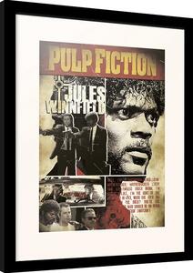 Quadro Pulp Fiction - Jules, Poster Incorniciato