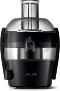 Philips Estrattore di Succo Frutta e Verdura Potenza 500 watt Capacit succo 500 ml colore Nero - HR1832/00 Viva Collection