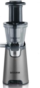Severin Estrattore di Succo Frutta e Verdura Slow Juicer Capacit succo 1 Litro Polpa 1,3 Litri Potenza 150 Watt colore Inox - ES 3571