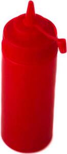 ILSA Flacone dosatore con tappo 360 ml Rosso Plastica per alimenti - 1285R36