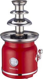 Melchioni Fontana di Cioccolato Cioccolatiera 3 Ripiani Potenza 90 W colore Rosso Inox Choco - 118370003