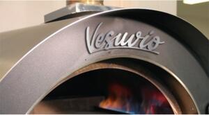 Brugel Forno a legna per pizza con comignolo da giardino Bella Napoli Vesuvio