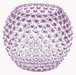 Vaso fatto a mano con rilievo Hobnail Globe, alt. 17 cm