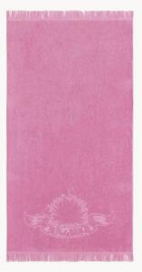 Telo mare in cotone jacquard Bubblegum