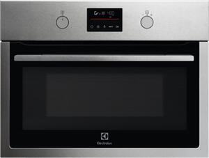 Electrolux Forno Microonde Combinato con Grill 42 Litri Potenza 1000W Ventilato colore Inox/Nero Serie 600 - KOMFE46X