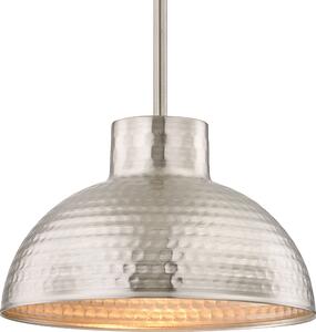Lampada a sospensione Mini in nichel spazzolato per 1 sorgente luminosa