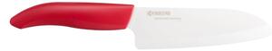 Coltello Kyocera Gen lame extra larga in Ceramica Bianca, 14 cm Multiply, Rosso, Lama 14 cm � - Multiuso - Maniglia soft-touch colore Rosso