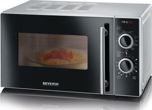 Severin Forno Microonde Combinato con Grill Capacit 20 Litri Potenza 700 Watt colore Silver - MW7771