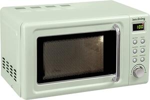 INNOLIVING Forno Microonde Combinato con Grill Capacit 20 Litri Potenza 700 Watt colore Verde - INN861G