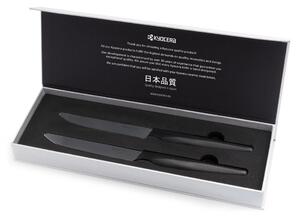 Set 4 coltelli bistecca lama BLACK- lame in ceramica Misura totale Coltello 24 � 1,8 � 1,3 cm