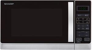 Sharp Forno Microonde Combinato con Grill Capacit 20 Litri Potenza 800 Watt colore Argento - R-642 INW