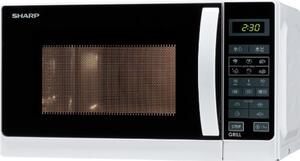 Sharp Forno Microonde Combinato con Grill Capacit 20 Litri Potenza 800 Watt colore Bianco - R-642 WW