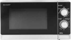Sharp Forno Microonde Combinato con Grill Capacit 20 Litri Potenza 800 Watt colore Nero - R-600WW