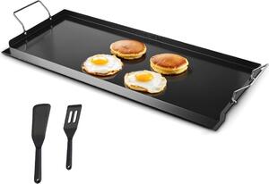 Padella universale per barbecue Acciaio al carbonio con griglia piatta 32x14 pollici