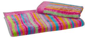 Telo Bagno In Cotone Ciutadella 95X150 Carrara Moderno Fuxia Caleffi