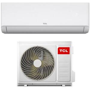 TCL Climatizzatore 12000 Btu Inverter Monosplit Condizionatore con Pompa di Calore Classe A++/A+ R32 Wi-Fi (Unit Interna + Unit Esterna) - SN12F6