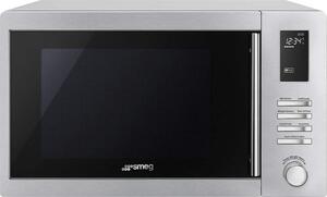 Smeg Forno Microonde Combinato con Grill Capacit 25 Litri Potenza 900 Watt colore Acciaio - MOE25X