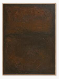 Quadro su tela incorniciato dipinto a mano After Dark