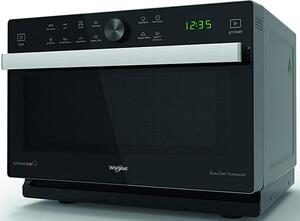 Whirlpool Forno Microonde Combinato con Grill Capacit 33 Litri Potenza 900 Watt con Funzione Vapore colore Nero - MWP 337 SB